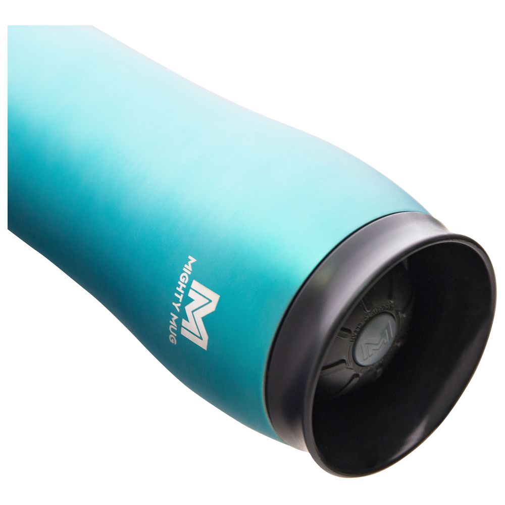 Mighty Mug - Go Metallic SS Travel Mug - Teal Matte - 474ml