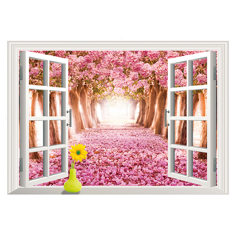 StickieArt  -  Flowersome Window Wall Decal90cm