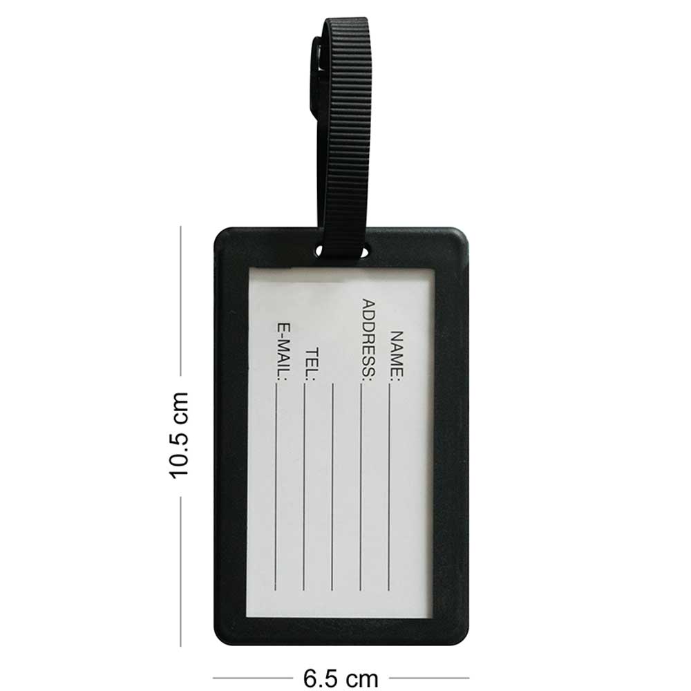 TangoTag - Luggage Tag Tokyo London Paris Milan - Pink