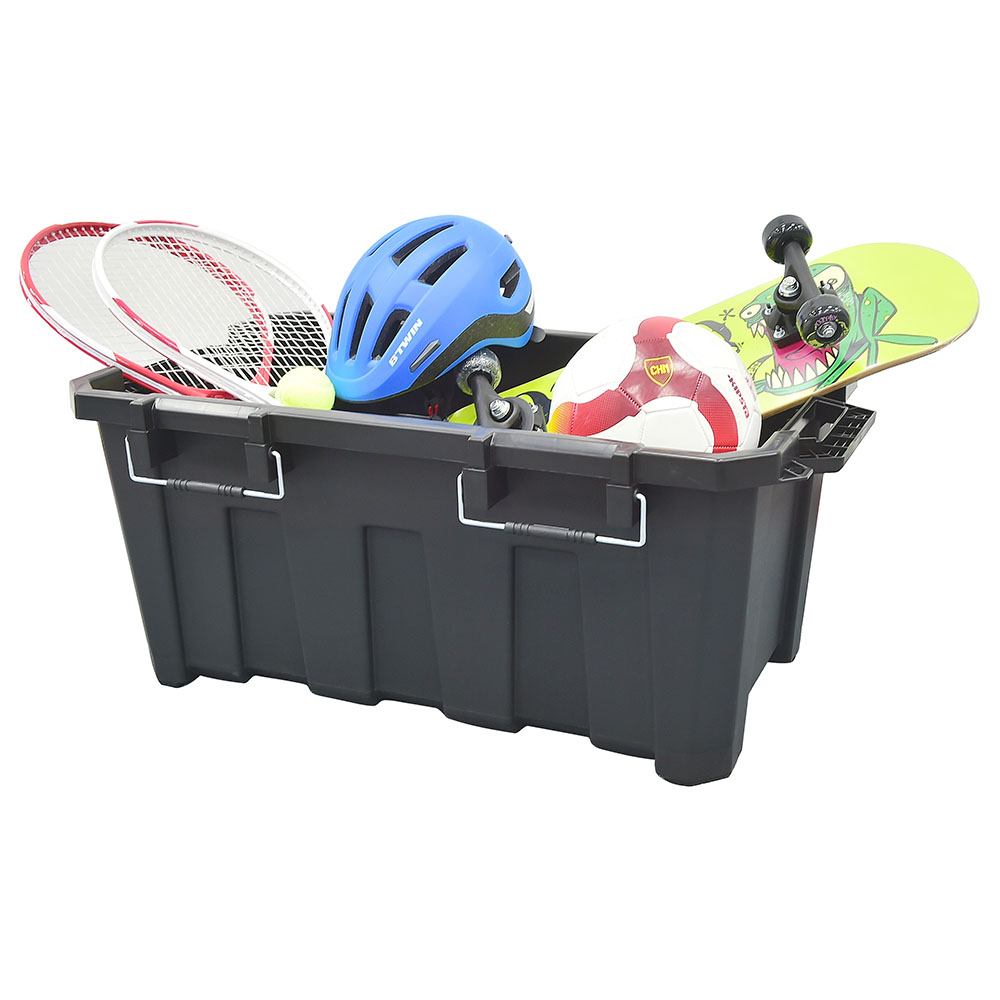 TACTIX - Heavy Duty Storage Box 135L - Black