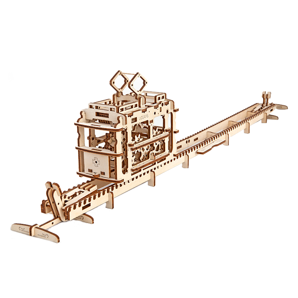 Ugears - Tram on Rails Puzzle
