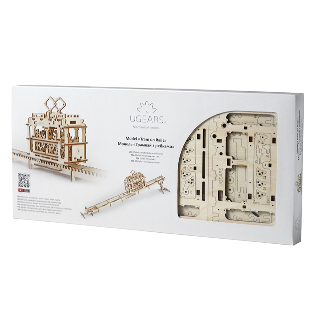 Ugears - Tram on Rails Puzzle