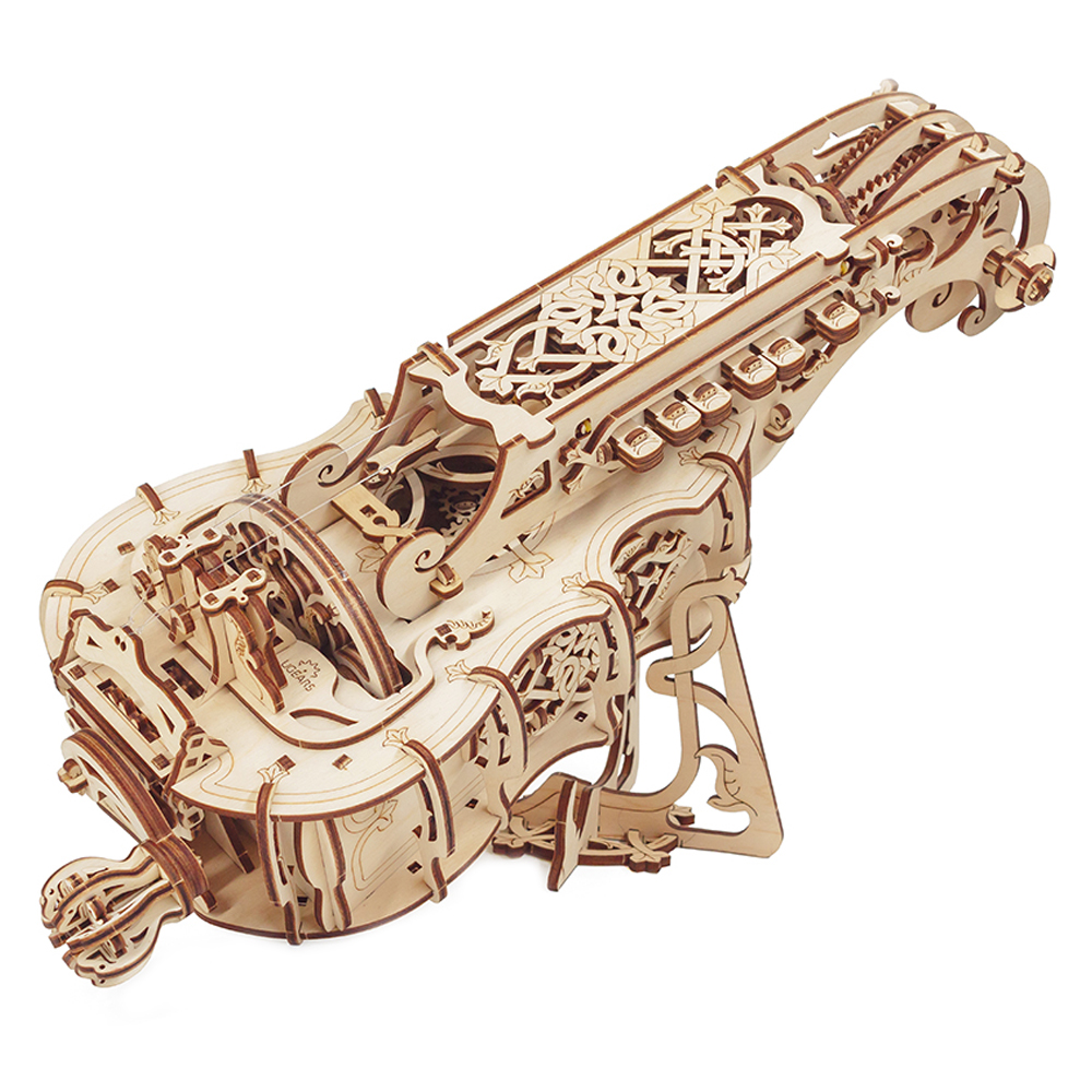 Ugears - Hurdy Gurdy - DIY Musical Mechanical Puzzle Gift