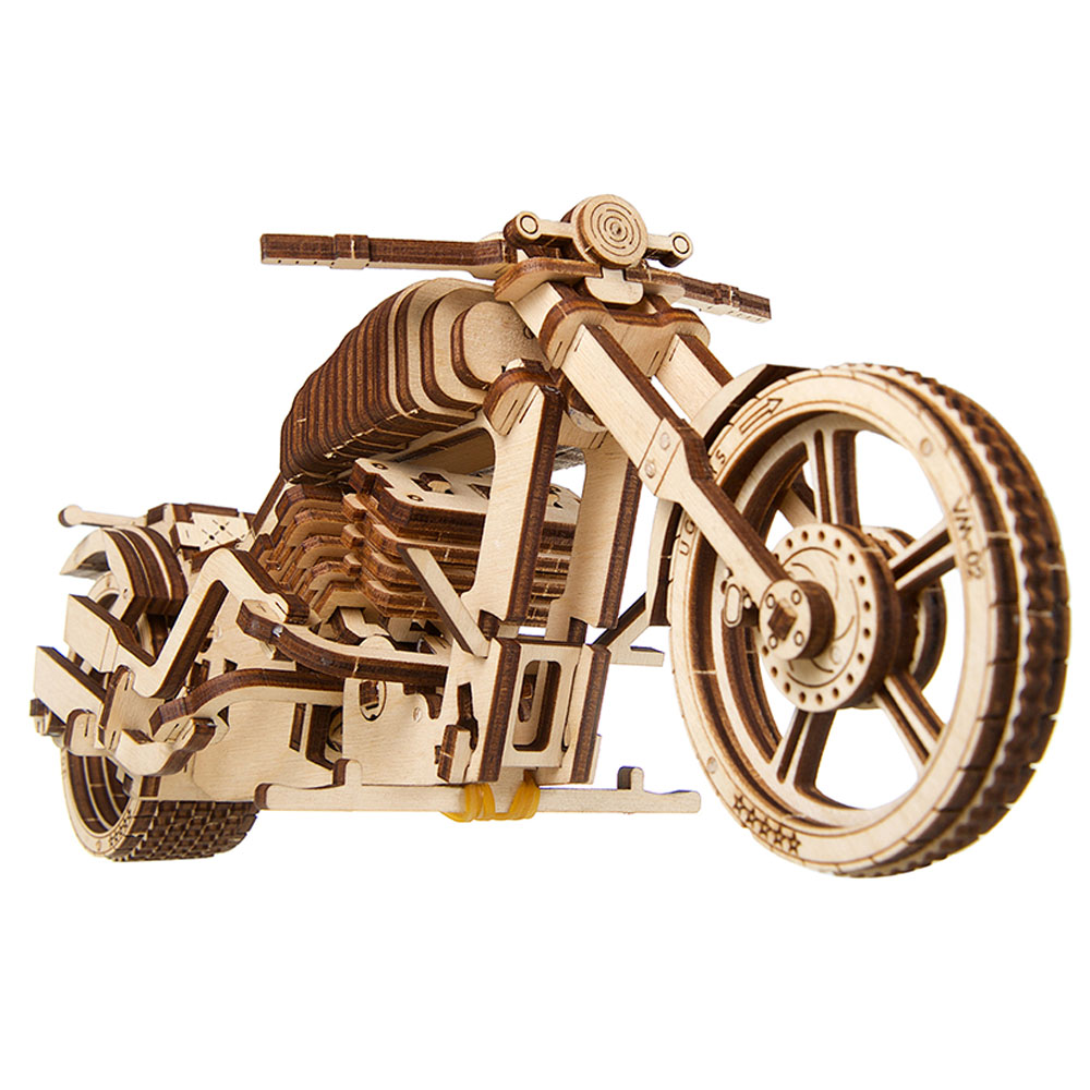 Ugears - Bike VM-02 - 3D Mechanical Puzzle Gift for Adults