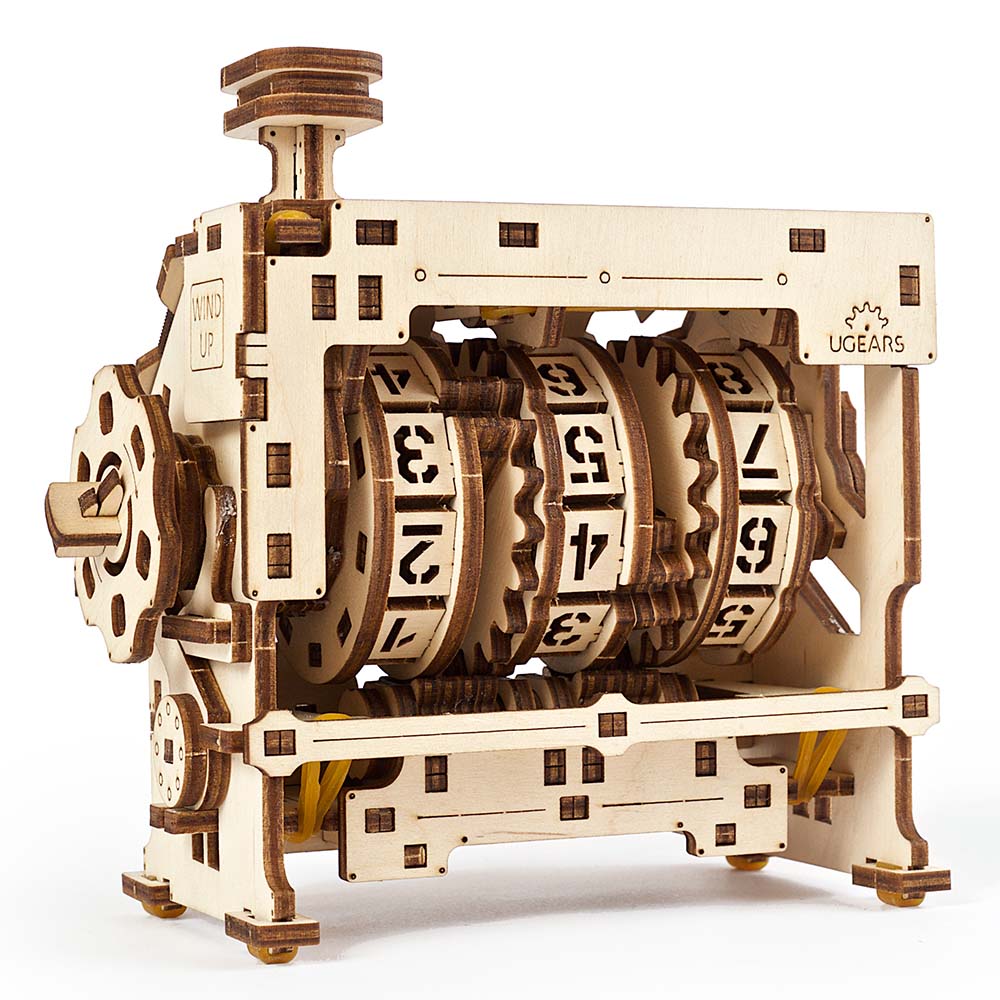 Ugears - STEM Lab Counter - DIY Engineering Puzzle Kit