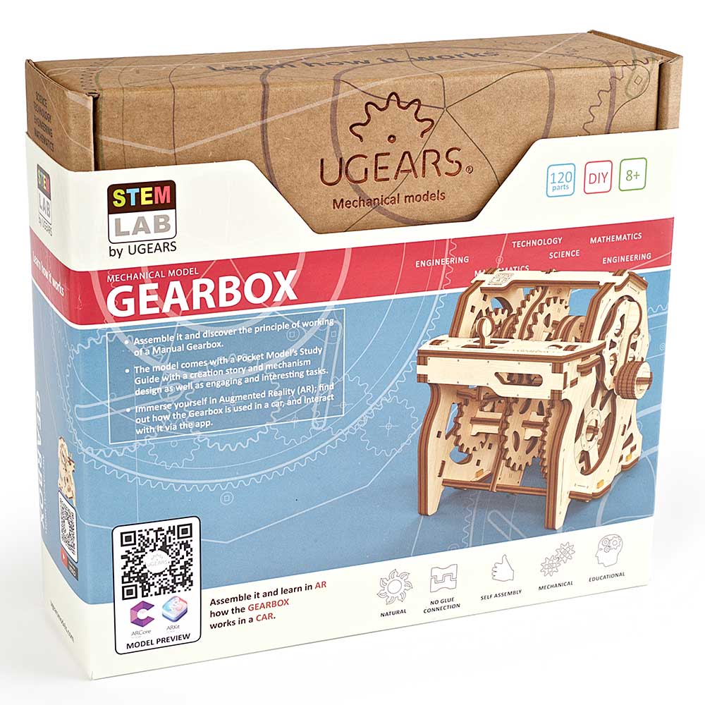 Ugears - Manual Transmission - DIY Mechanical Kit Gift