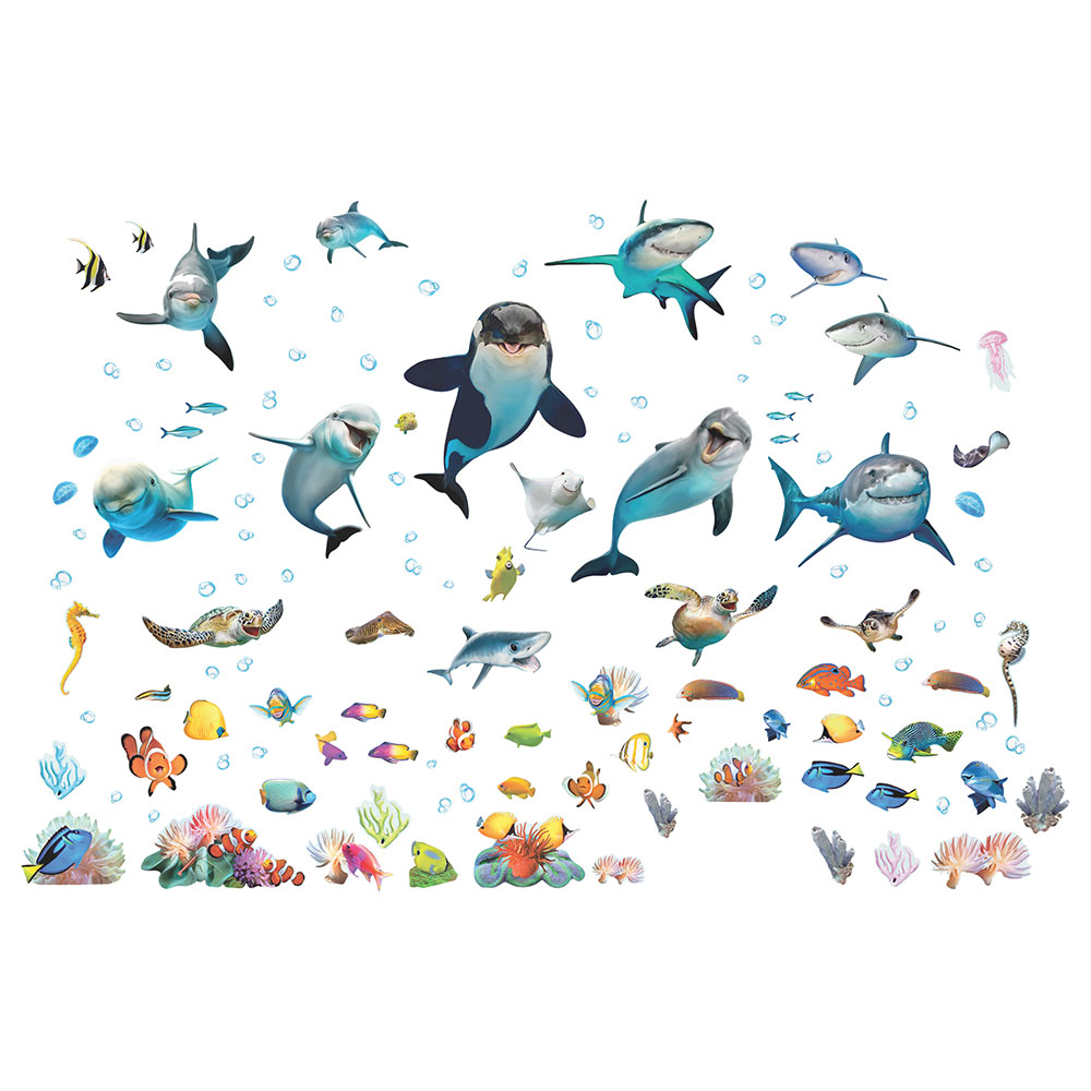 Walltastic - Sea Adventure Room Decor Kit