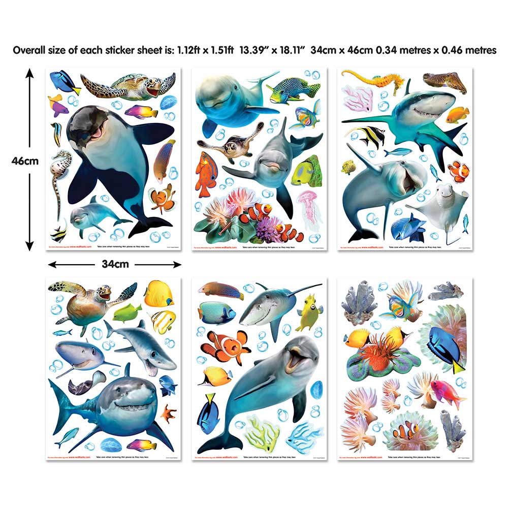 Walltastic - Sea Adventure Room Decor Kit