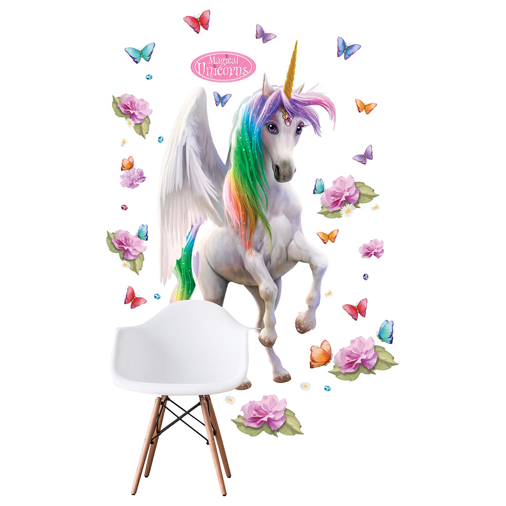Walltastic - Magical Unicorn Large Character Sticker
