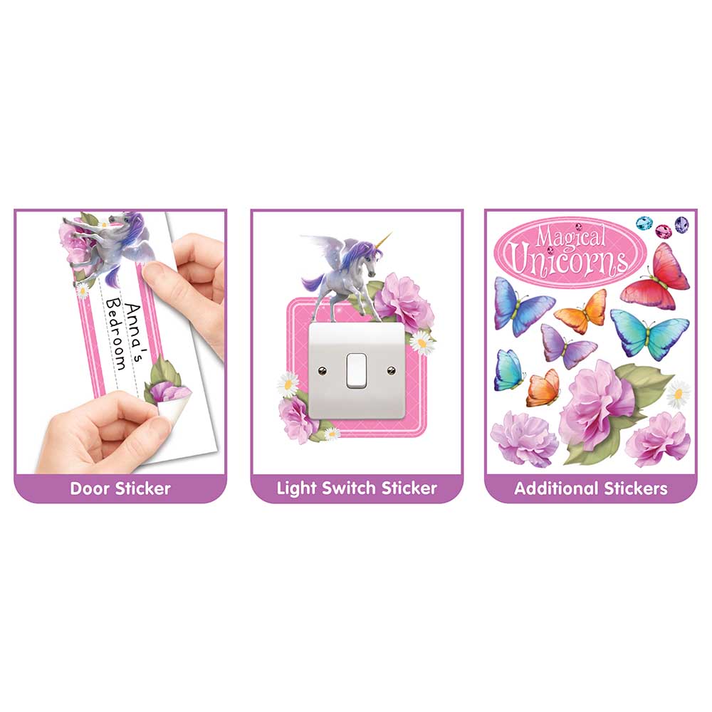 Walltastic - Magical Unicorn Large Character Sticker