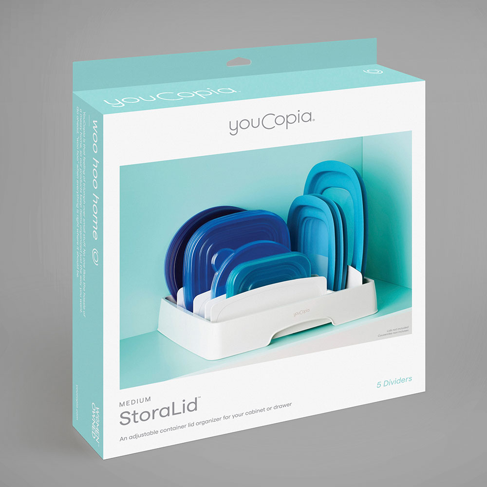 YouCopia - StoraLid Medium Food Container - White