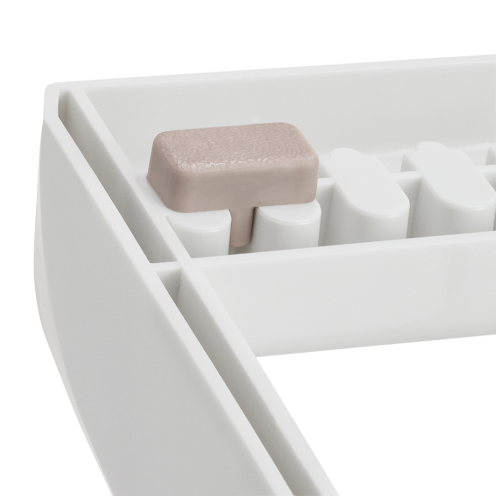 YouCopia - StoreMore Adjustable Lid Holder Organizer - White