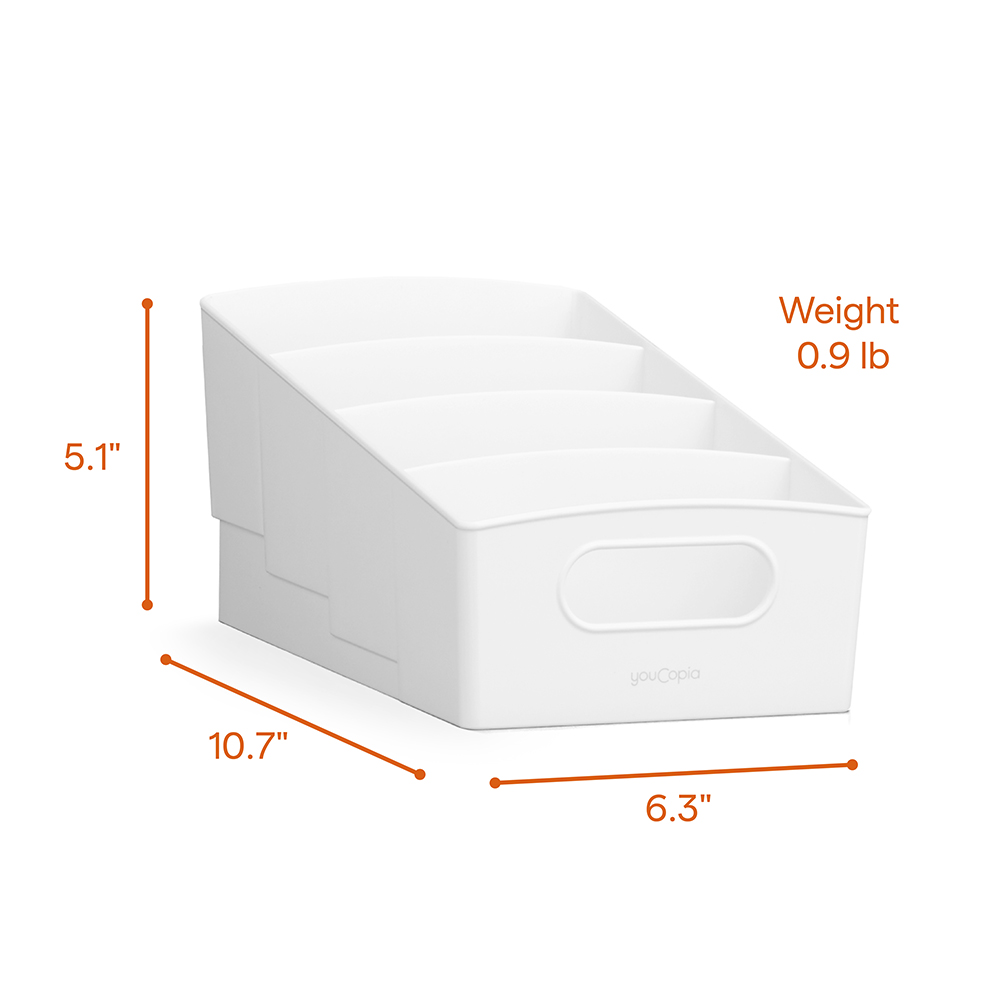 Youcopia - ShelfBin 4-Tier Pantry Packet & Snack Organizer