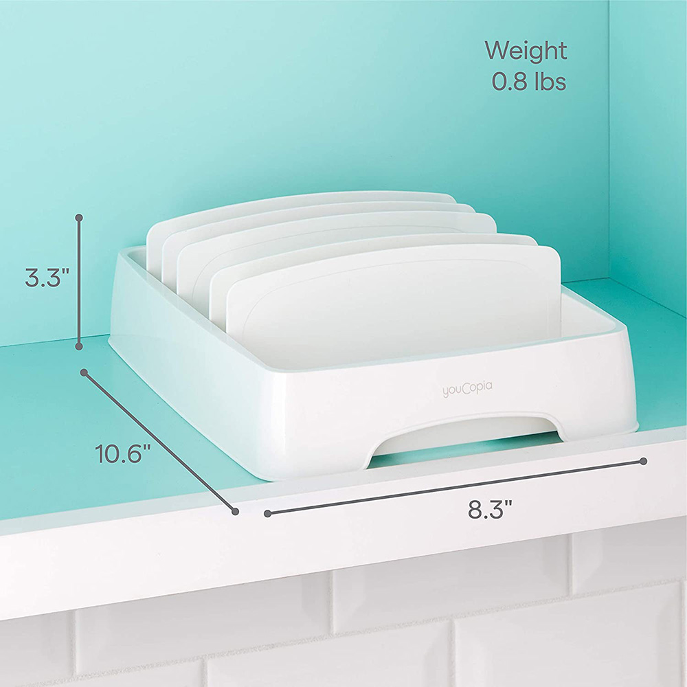 YouCopia - StoraLid Food Container Lid Organizer Small