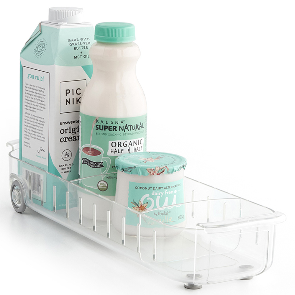 YouCopia - RollOut Fridge Clear Caddy 4" Wide