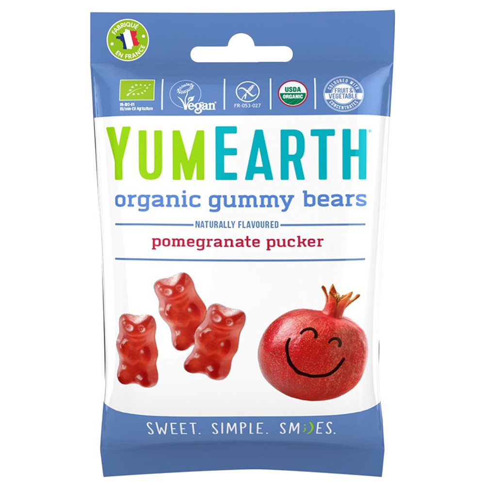 Yum Earth - Organic Gummy Bears 50g Pack of 2
