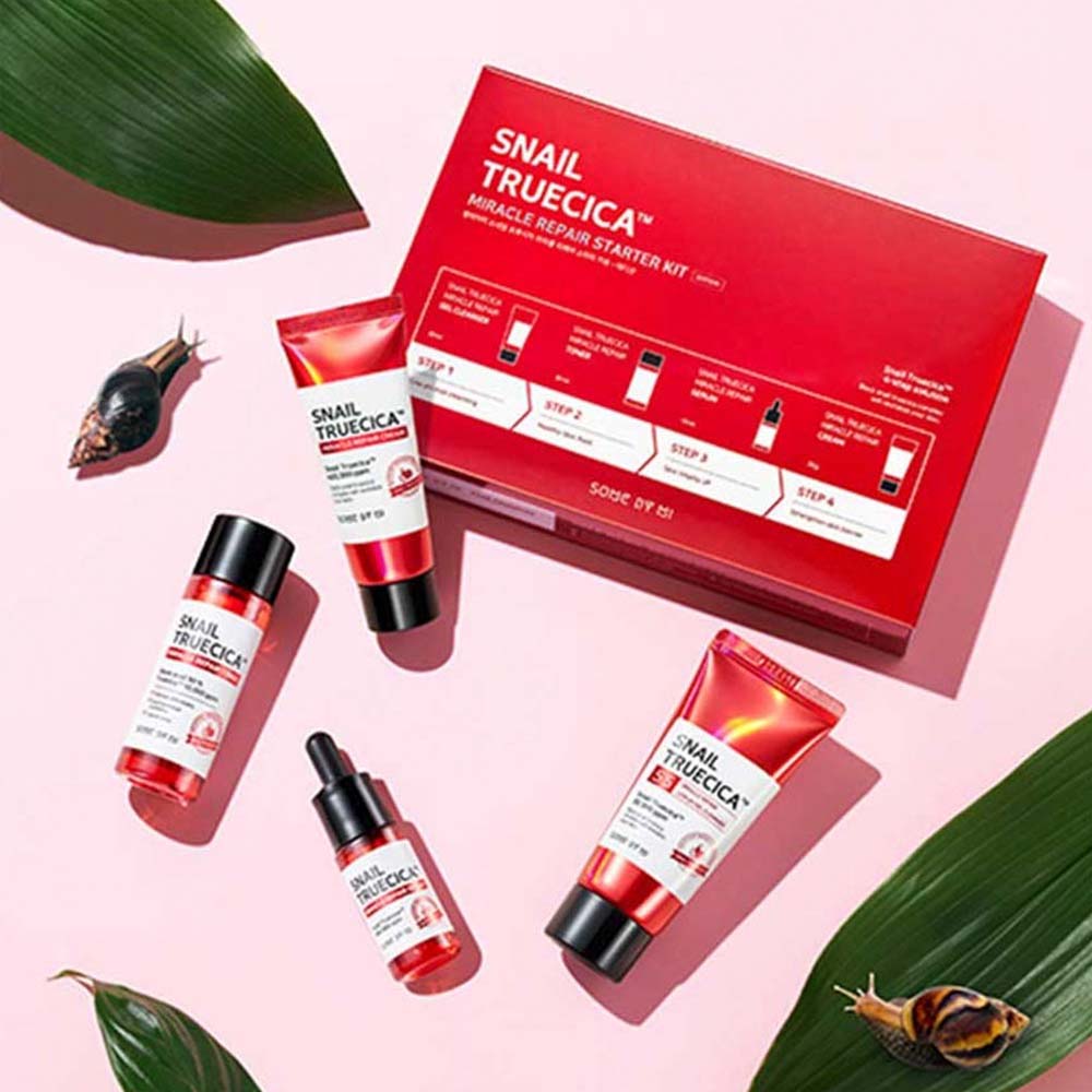 Some By Mi Starter Kit Cleanser + Toner + Serum + Cream