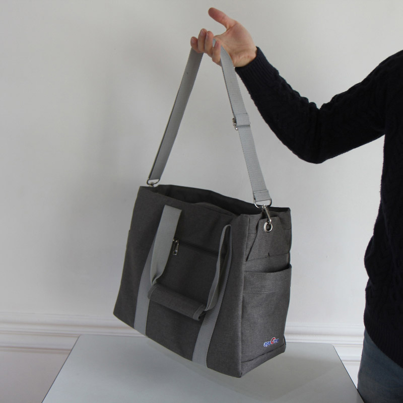 Spectra - Gray Shoulder Bag 
