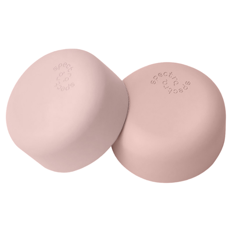 Spectra - Bottle Airtight Cap Pack Of 2 - Cream Pink