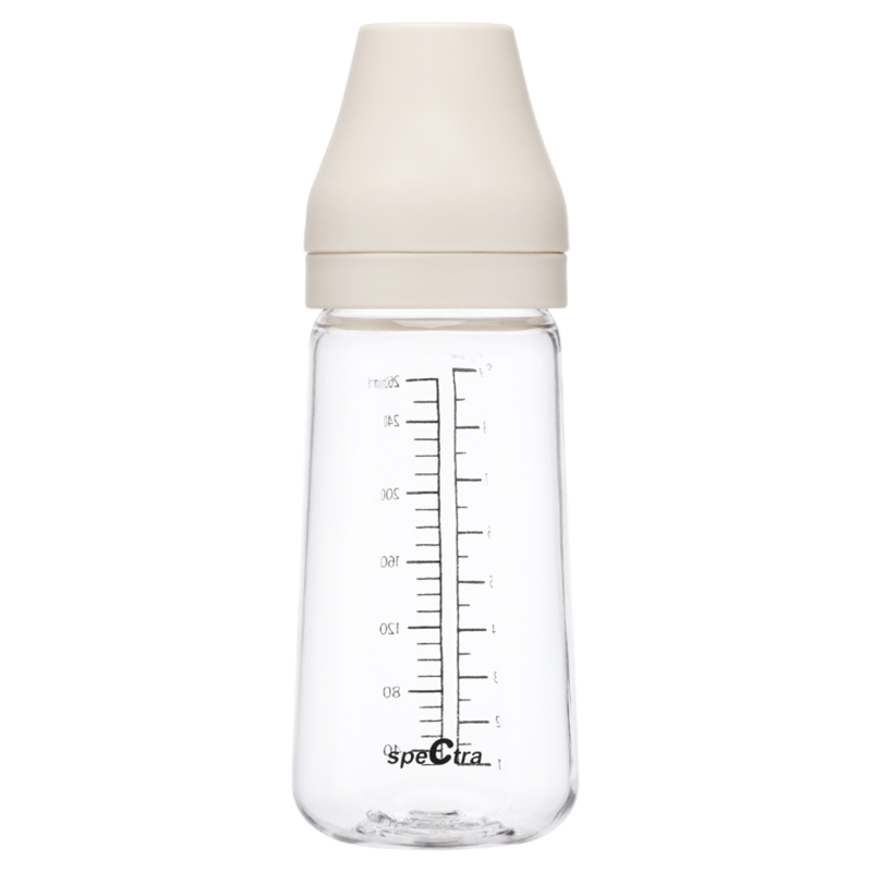 Spectra - PA Baby Bottle 260ml - Teat S- Cream Vanilla