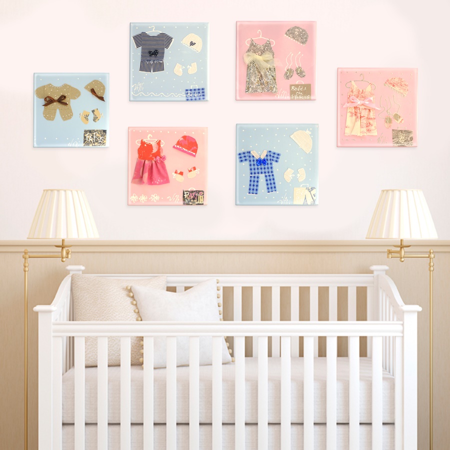 Forrey & Galland - Baby Boy Canvas Wall Art Charles