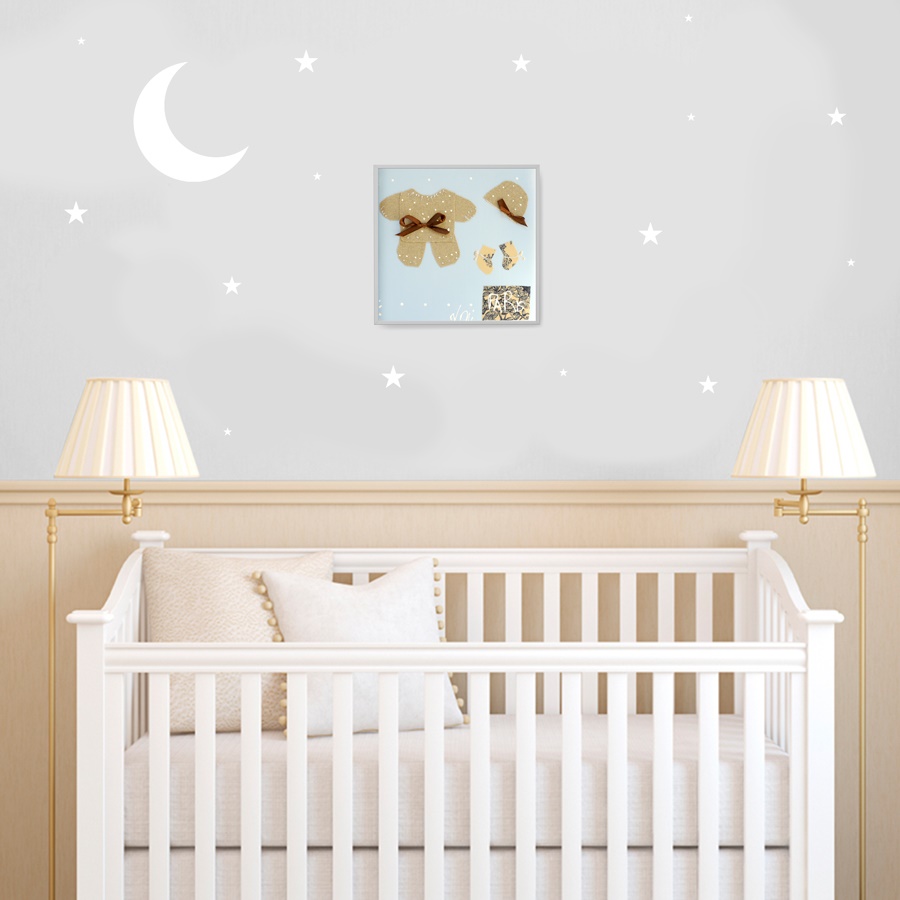 Forrey & Galland - Baby Boy Canvas Wall Art Faris