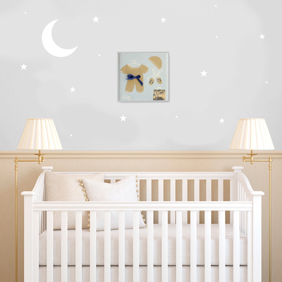 Forrey & Galland - Baby Boy Canvas Wall Art Noam