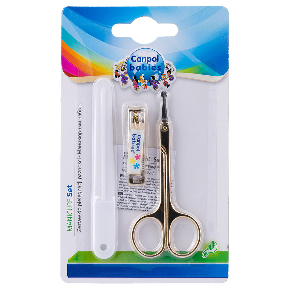 Canpol - Baby Manicure Set - White
