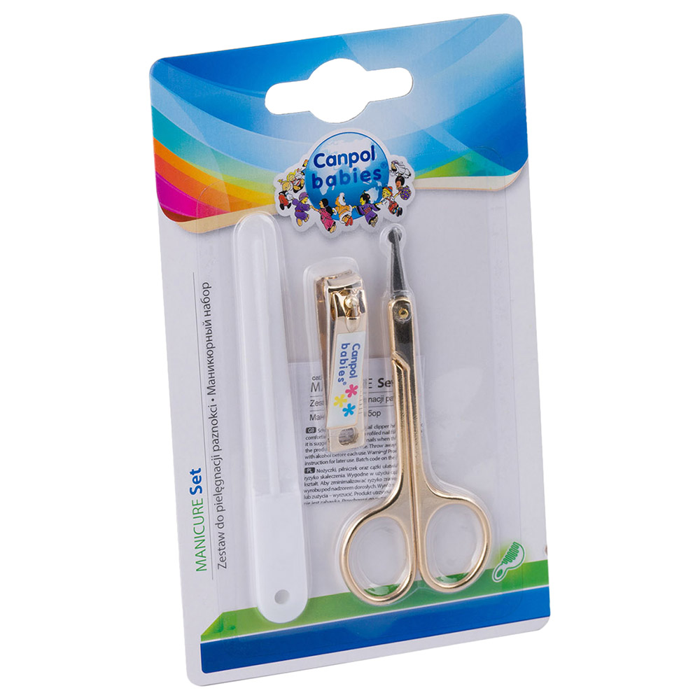 Canpol - Baby Manicure Set - White