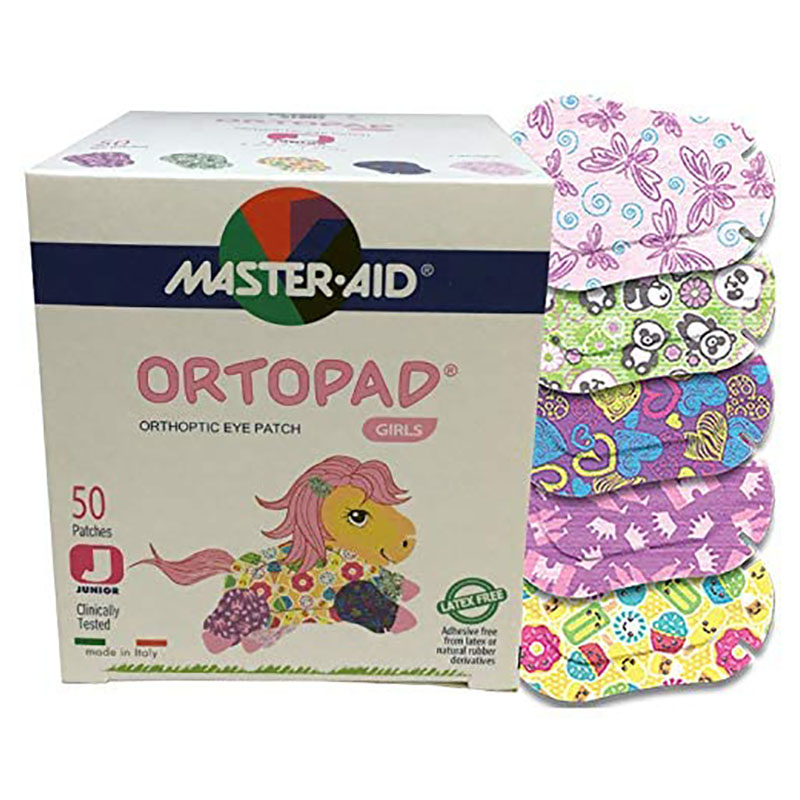 Ortopad - Orthopedic Eye Patch For Girls Junior 50pcs 