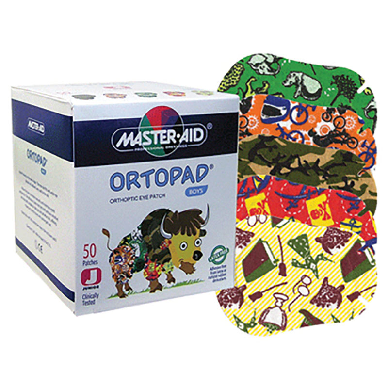 Ortopad - Orthopedic Eye Patch For Boys Junior 50pcs 