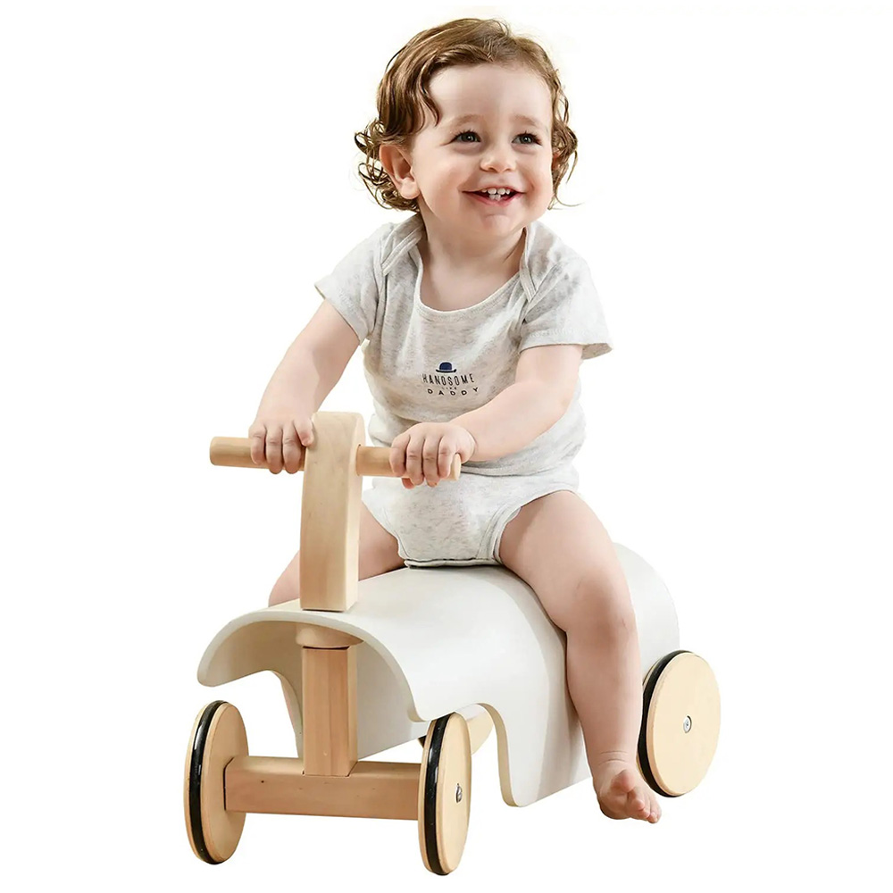 Woody Buddy - Ride-on Balance Car - White