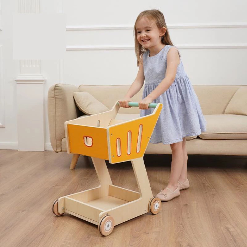 Woody Buddy - Supermarket Trolley - Orange