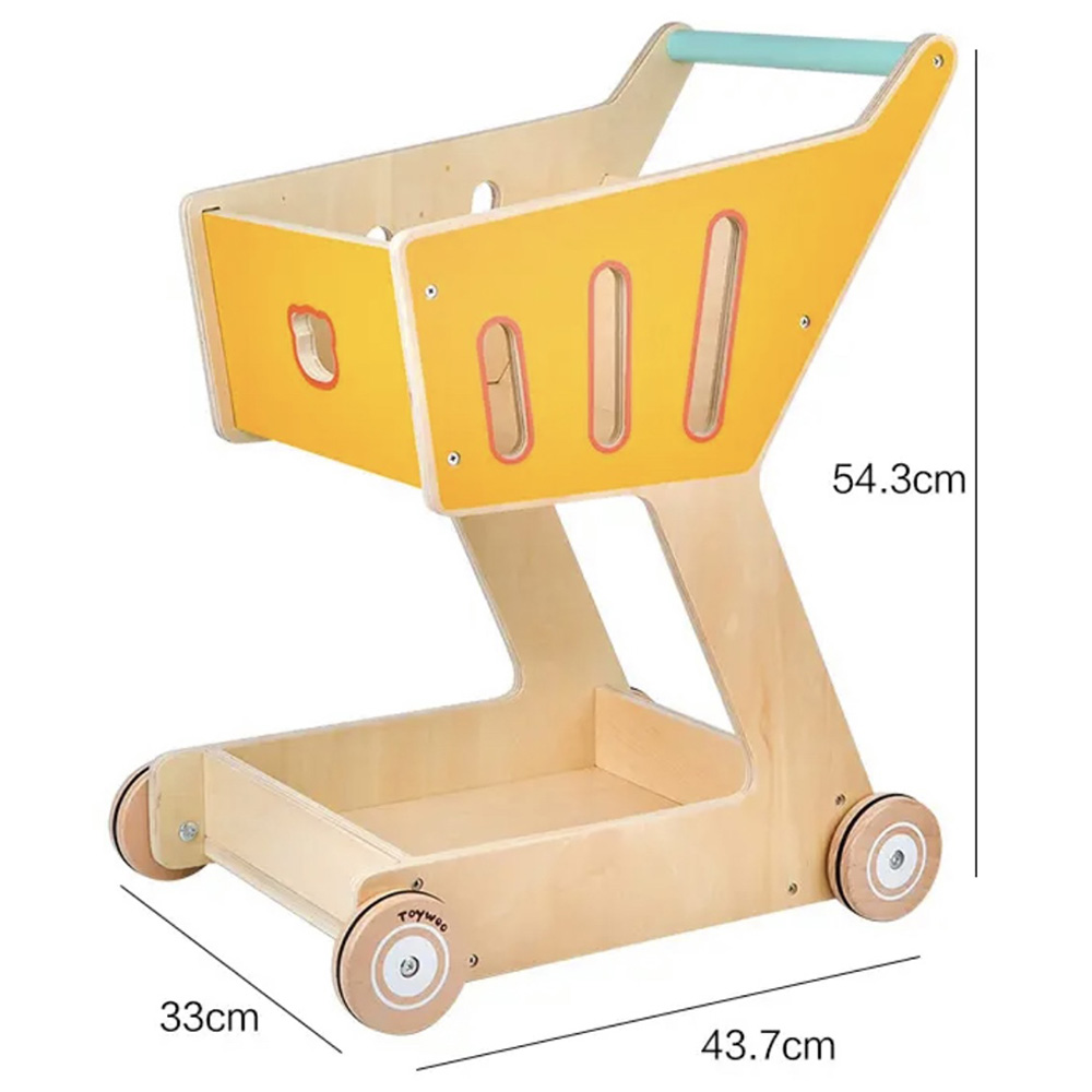Woody Buddy - Supermarket Trolley - Orange