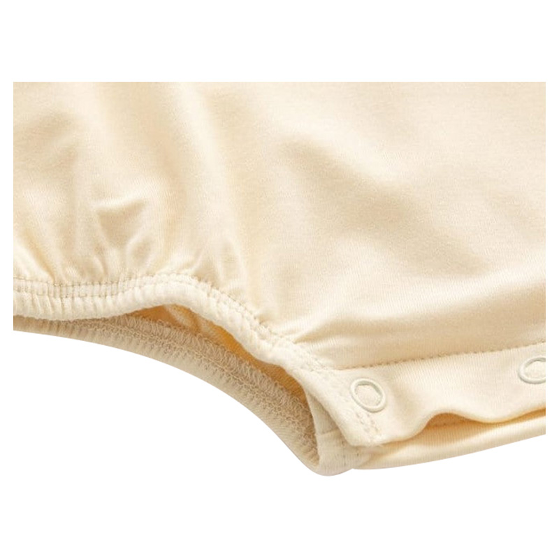 Issy & Lilo Bamboo Oversized Long Sleeve Bodysuit - Cream