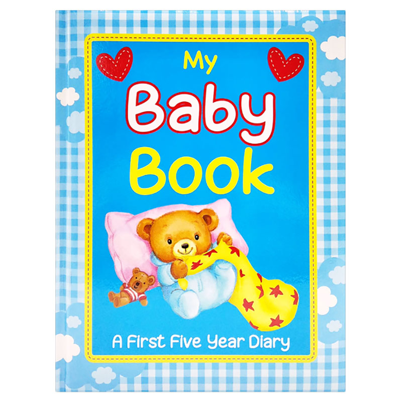 My Baby Book - A First Five Year Baby Record Diary Book - Boy