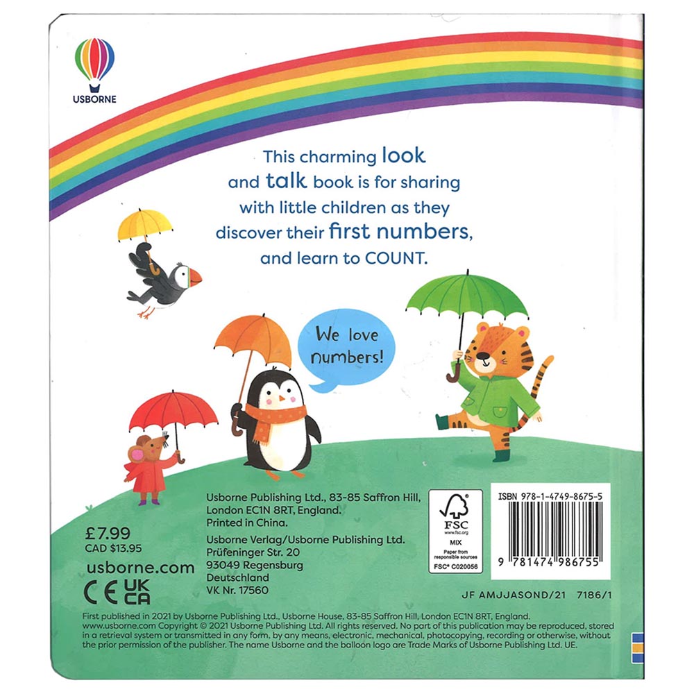 Usborne Books - First Numbers Book