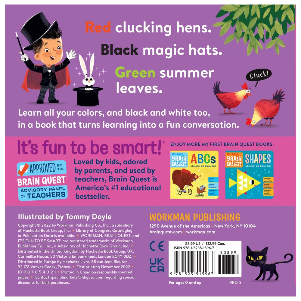 My First Brain Quest Colors : A Question-And-Answer Book
