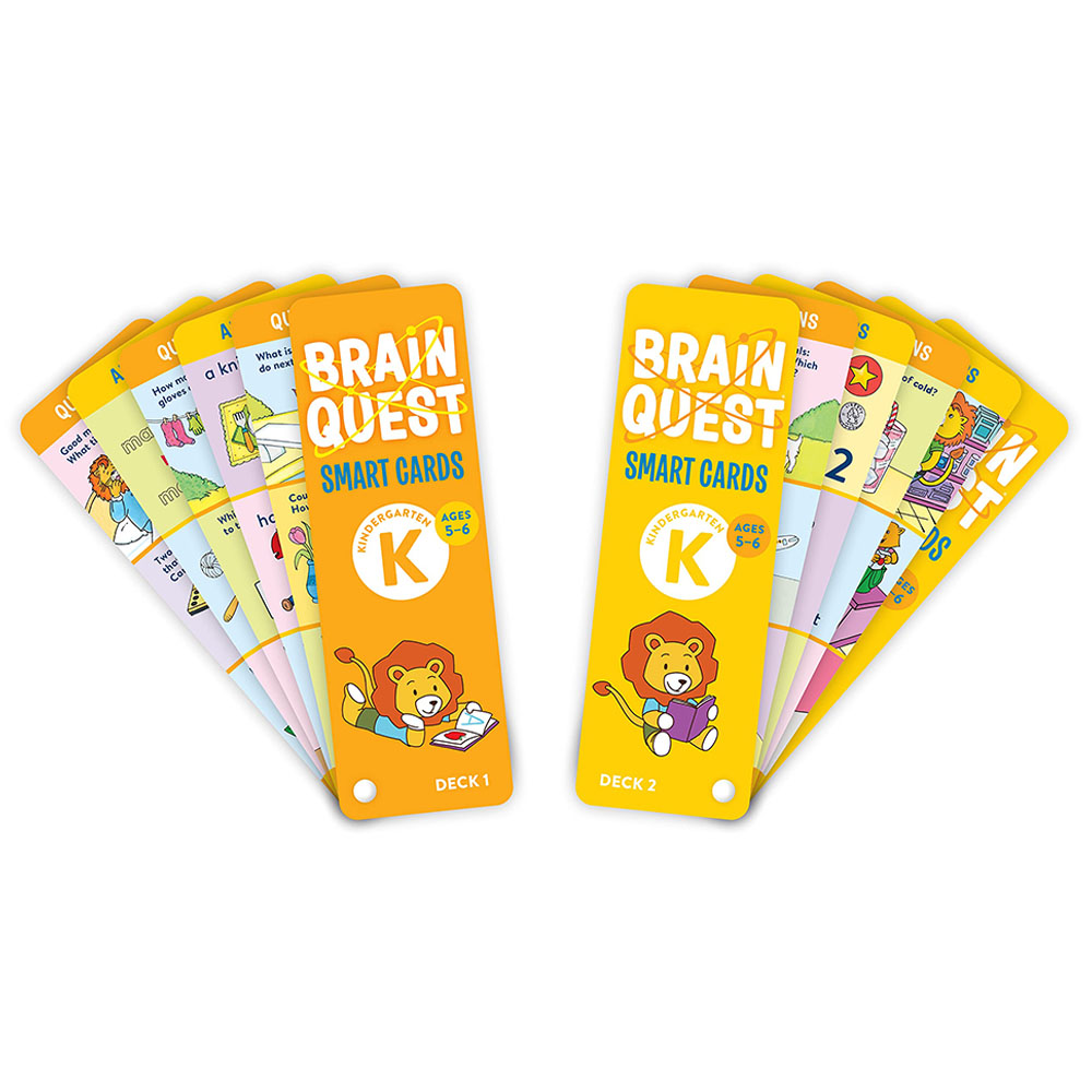 Brain Quest Kindergarten Smart Cards Revised 5th Edition