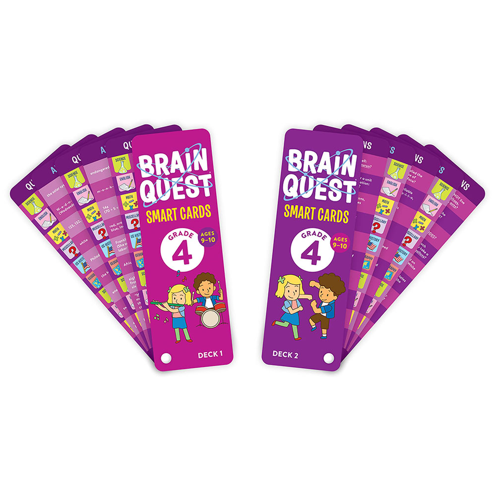Brain Quest 4th Grade Smart Cards Revised 5th Edition