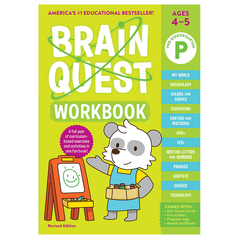 Brain Quest Workbook: Pre-K Revised Edition