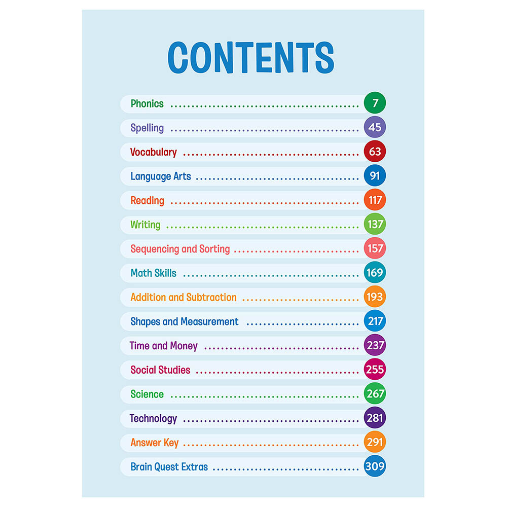 Brain Quest Workbook: 1st Grade Revised Edition
