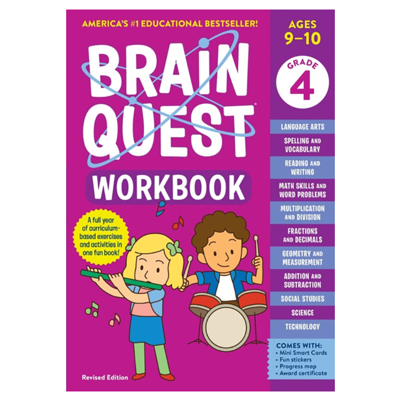 Brain Quest - Workbook: 4th Grade Revised Edition