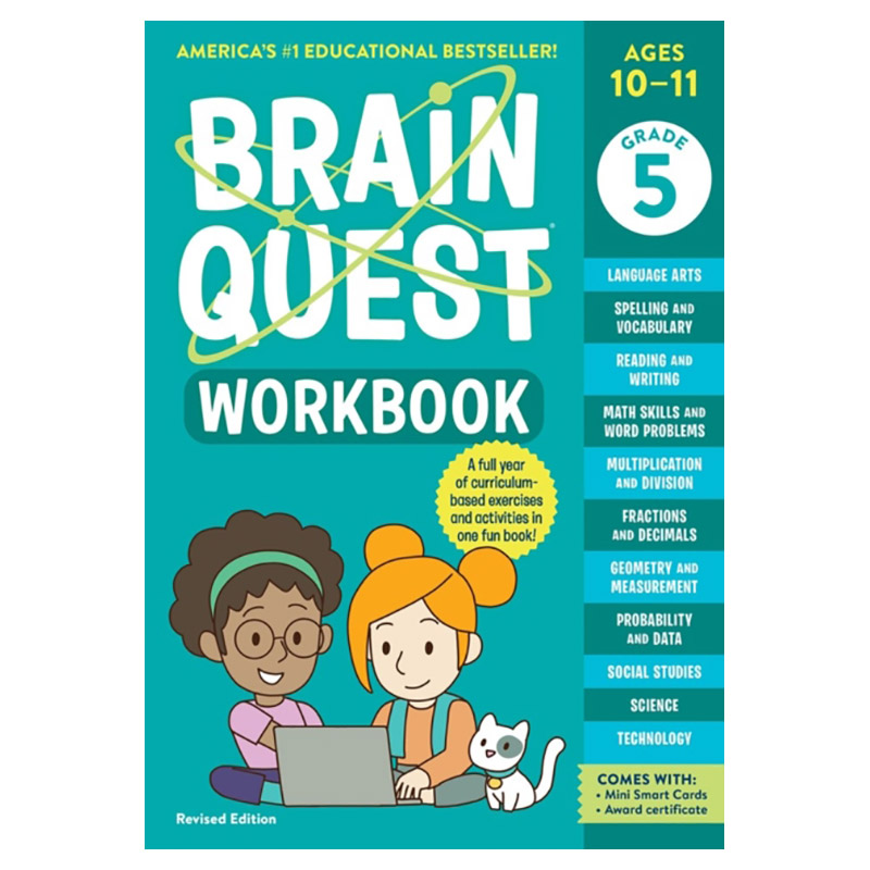 Brain Quest Workbook: 5th Grade Revised Edition