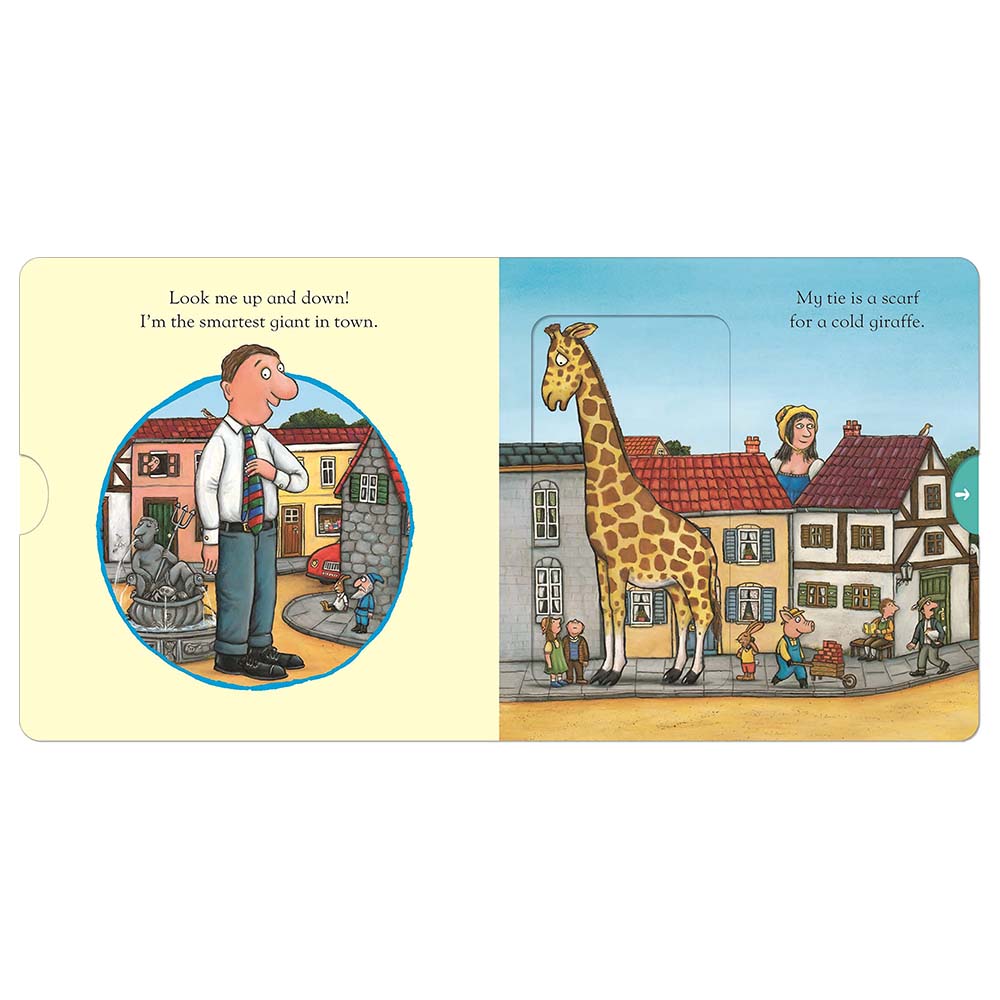 The Smartest Giant In Town: A Push, Pull And Slide Book
