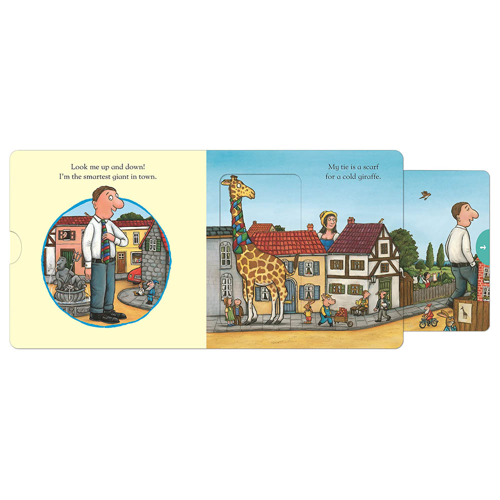 The Smartest Giant In Town: A Push, Pull And Slide Book