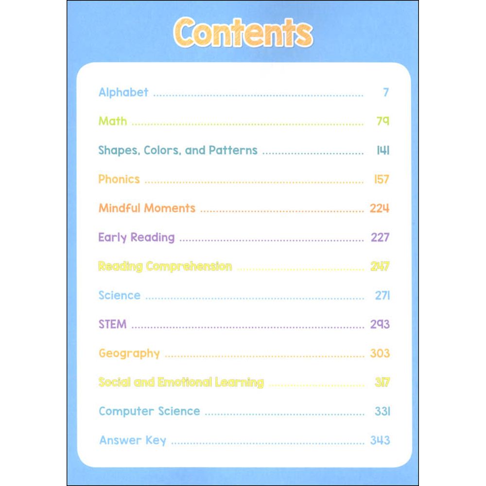 Top Student: Grade Kindergarten