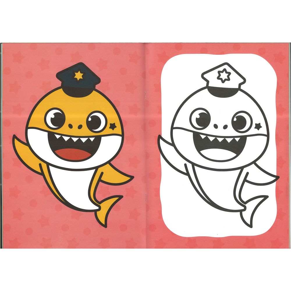 Nickelodeon Pinkfong: Baby Shark Copy Colour Book 