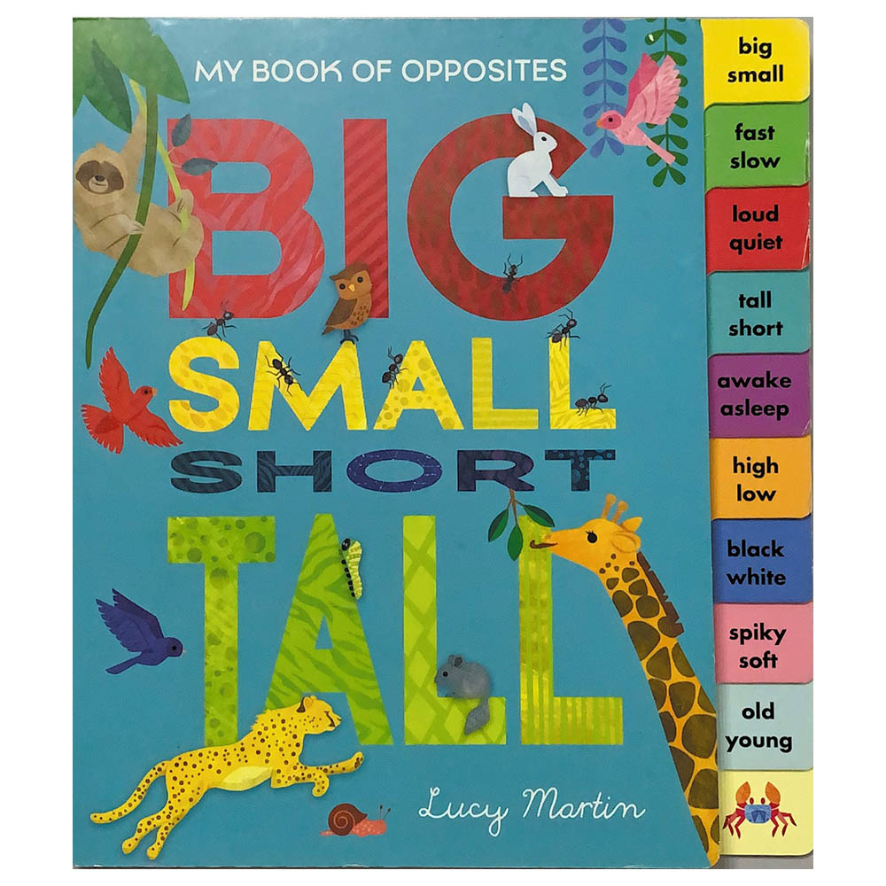My Book Of Opposites Big Small Short Tall