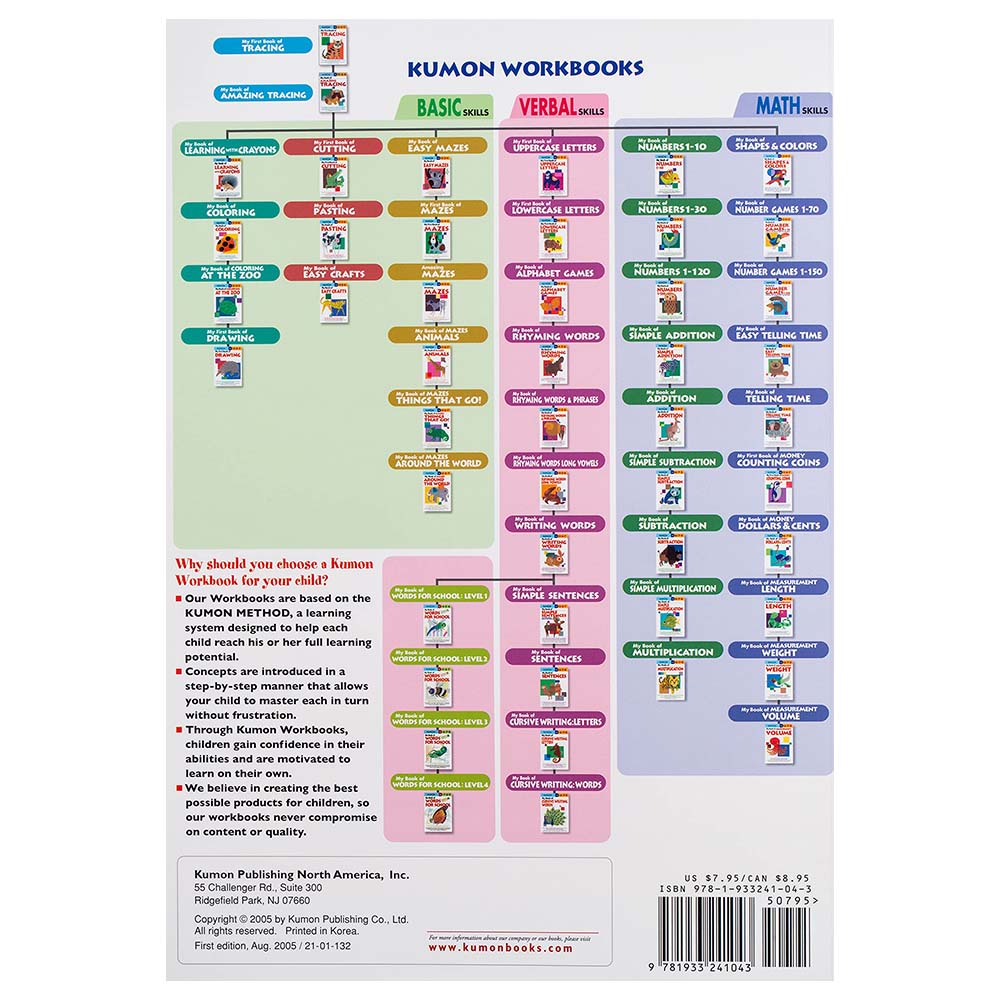 My Book Of Writing Words: Consonants & Vowels